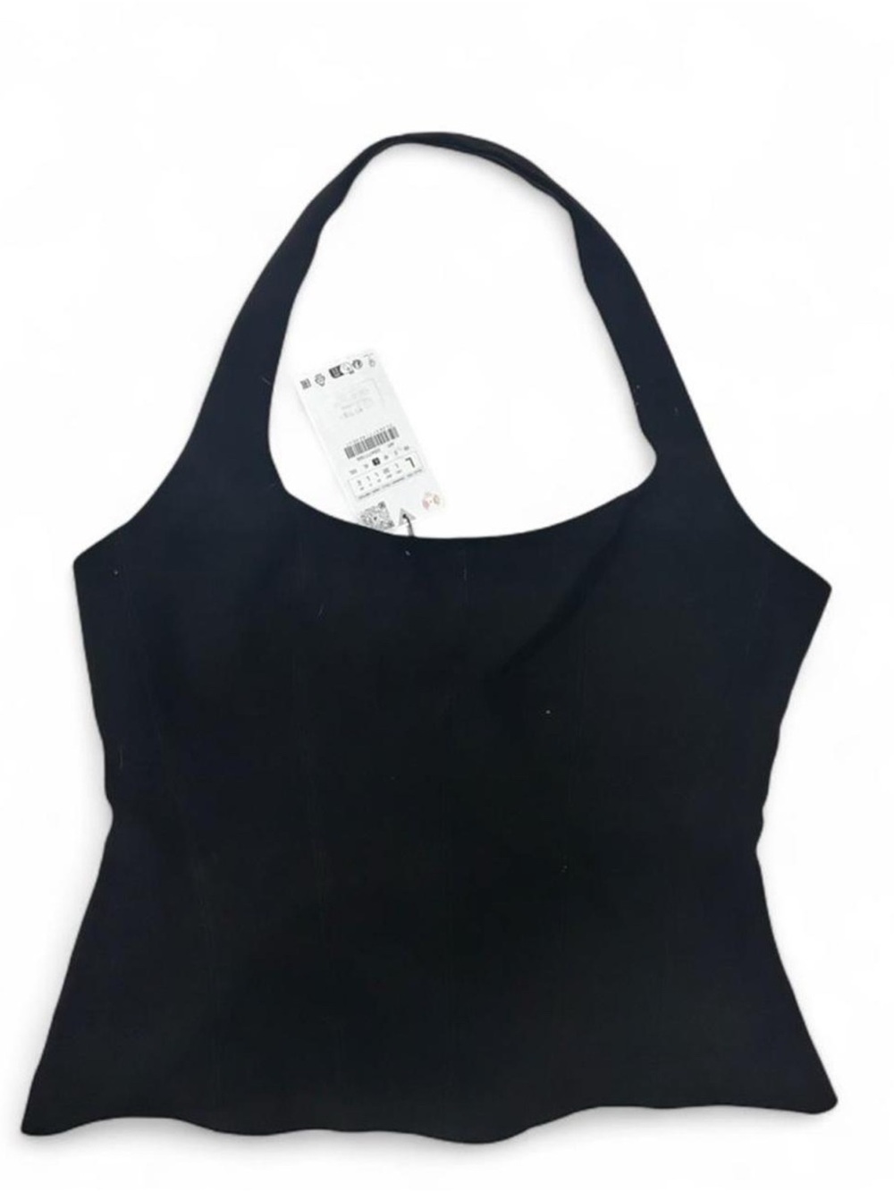 Zara Black Halter Camisole Top
